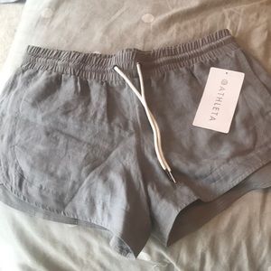 Athleta Bali Linen Shorts